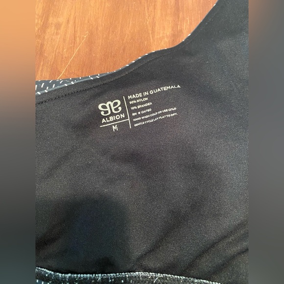 Albion Bikini Set Swim Crop Top and Simone Bottoms in Midnight Dash Size M - Picture 8 of 11